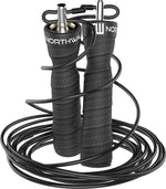 Northwall Springtouw - Professioneel Crossfit & Fitness Speed Rope - Zwart